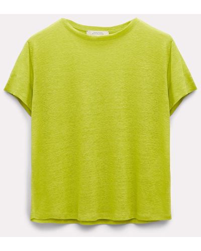 Dorothee Schumacher Hemp T-shirt - Yellow