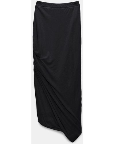 Dorothee Schumacher Three-layer, Fine Jersey Skirt - Black