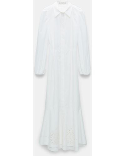 Dorothee Schumacher Cotton Poplin Shirtdress - White