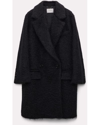 Dorothee Schumacher Oversized Coat Made From A Mohair Blend - Black