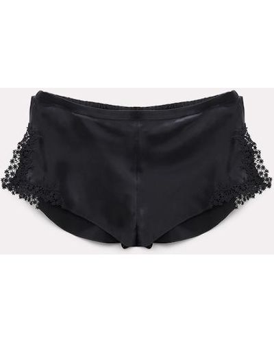 Dorothee Schumacher Silk Satin Shorts - Black