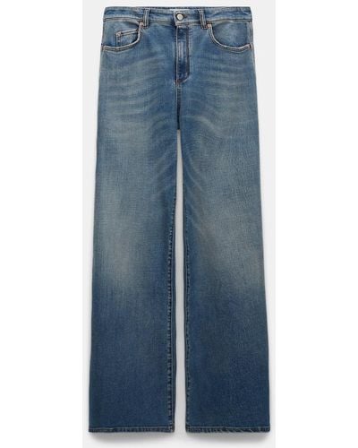 Dorothee Schumacher Jeans mit weitem Bein - Blau