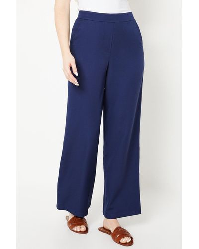 Dorothy Perkins Pull On Trousers - Blue