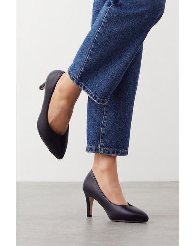 Dorothy Perkins Good For The Sole: Wide Fit Emily Court Shoes - Blue