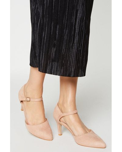 Dorothy Perkins Good For The Sole: Wide Fit Emmy Court Shoes - Black