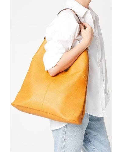 Dorothy Perkins Tess Slouch Shoulder Tote Bag - Orange