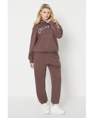 Dorothy Perkins Cuffed jogger - Brown