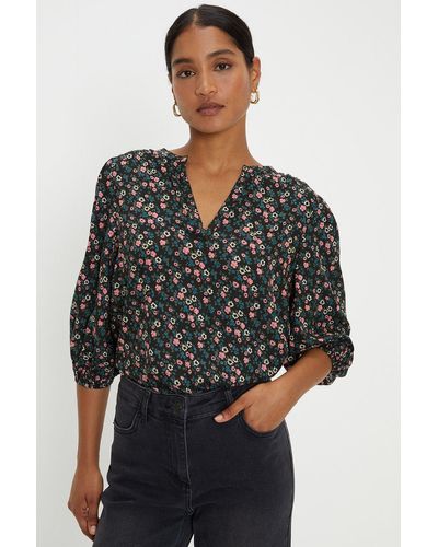 Dorothy Perkins Overhead Shirt - Black