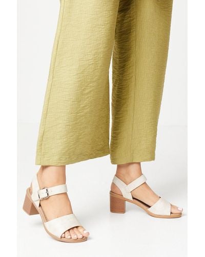 Dorothy Perkins Good For The Sole: Eloise Comfort Lightweight Medium Block Heel Sandals - Multicolour