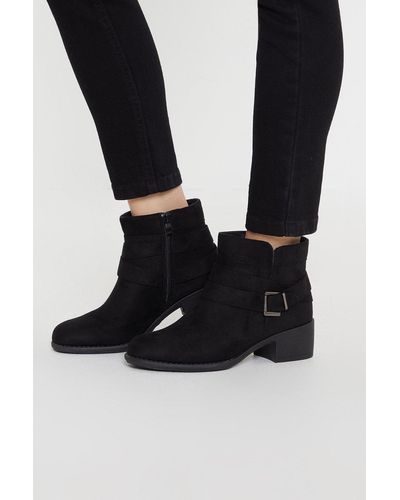 Dorothy Perkins Good For The Sole: Marsha Comfort Ankle Boots - Black