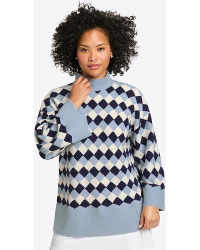 Draper James Relaxed Sweater - Blue