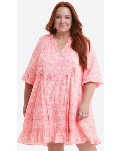 Pink Babydoll Dresses for Women - Up to 79% off