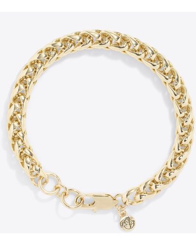 Draper James Woven Chain Bracelet - Metallic