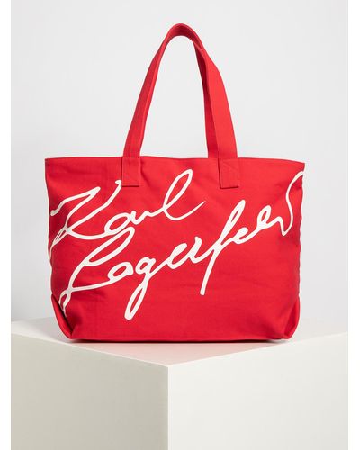 Karl Lagerfeld Shopper - Rot