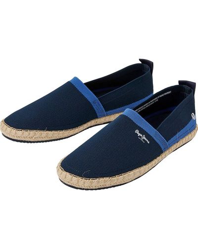 Pepe Jeans Tourist Camp Knit Shoes - Blue