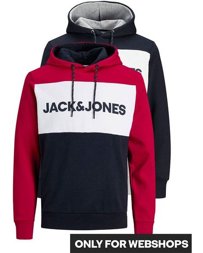 Jack & Jones Hoodies for Men | Online Sale up to 69% off | Lyst