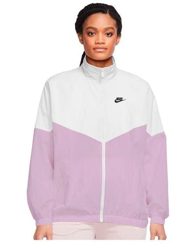Purple Nike Jackets for Women | Lyst