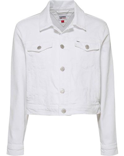 Tommy Hilfiger Jean and denim jackets for Women | Online Sale up to 50% off  | Lyst