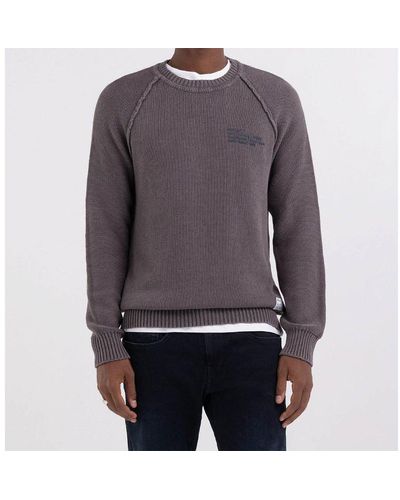 Suéter Negro Calvin Klein Mini Monograma Hombre | Envío Gratis