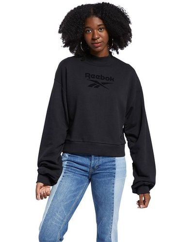 Black Reebok Sweaters and knitwear for Women | Lyst