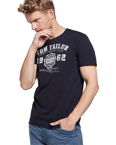 Men's Tom Tailor Short sleeve t-shirts from $6 | Lyst
