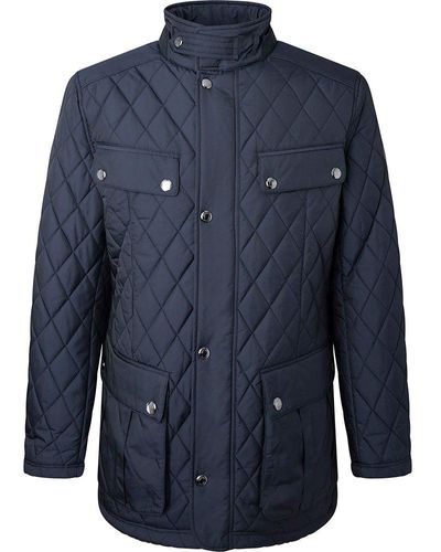 Hackett Knightsbridge Jacket in Gray for Men | Lyst