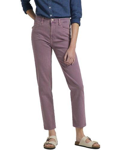 Purple Lee Jeans Jeans for Women | Lyst