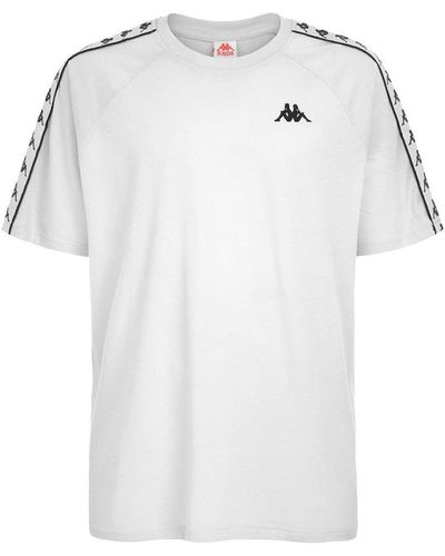 White Kappa T shirts for Men Lyst