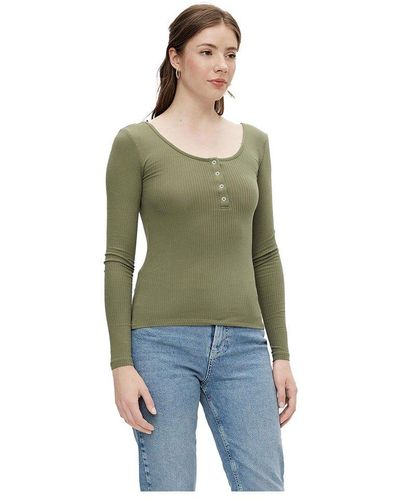 Pieces Long-sleeved tops for Women | Online Sale up to 60% off | Lyst