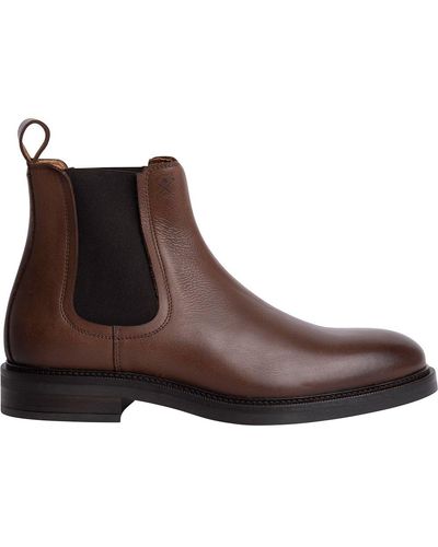 Brown Hackett Boots for Men | Lyst