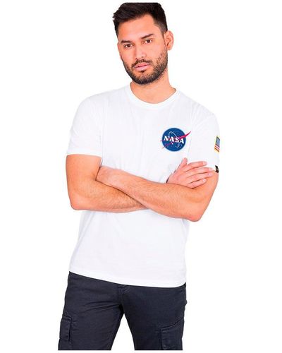 Black in Alpha Space | T-shirt Men for Lyst Shuttle Industries