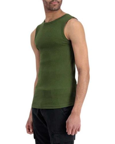Men\'s Alpha Industries Sleeveless t-shirts from $16 | Lyst