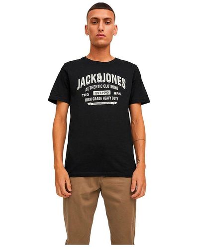 Jack & Jones Short sleeve t-shirts for Men | Online Sale up to 66% off |  Lyst
