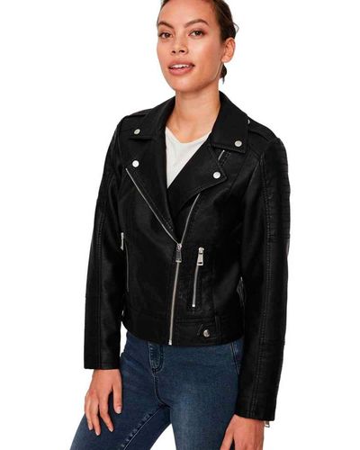 Vero Moda Leather jackets Women | Online Sale up to 35% off | Lyst