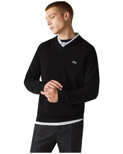 Lacoste V-neck sweaters for Men | Online Sale up to 41% off | Lyst