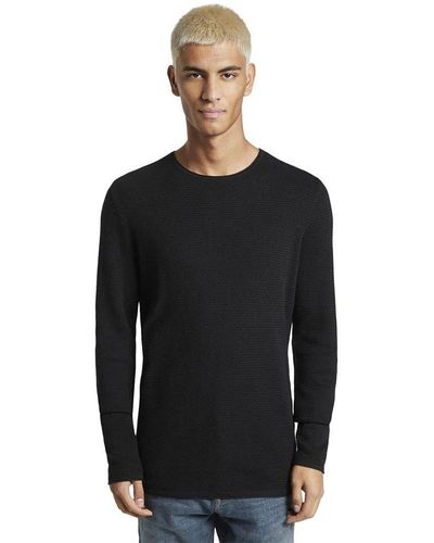 Men's Tom Tailor Crew neck sweaters from $18 | Lyst