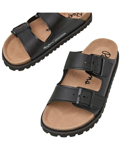 Women's Pepe Jeans Flat sandals from $12 | Lyst
