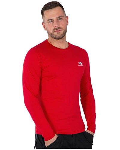 Men's Alpha Industries Long-sleeve t-shirts from $18 | Lyst
