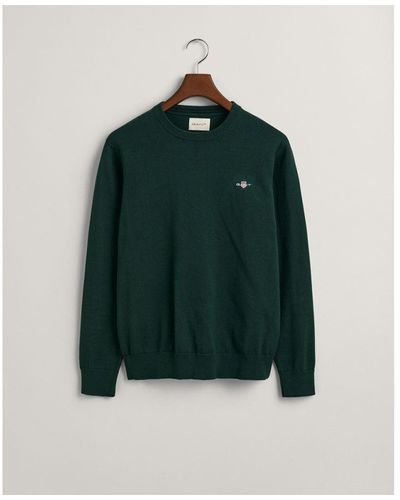 GANT 8030561 Cassic Sweater An - Green
