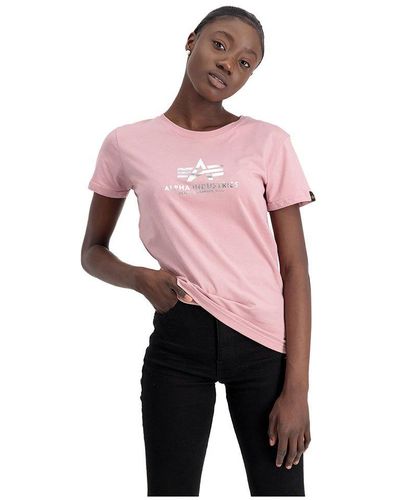Pink Alpha Industries Tops for Women | Lyst