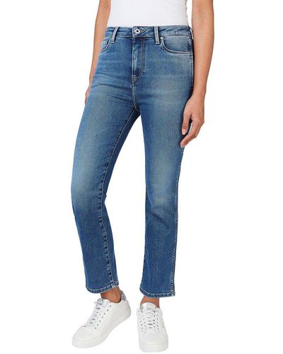 Pepe Jeans Dion 7 8 Jeans for Women | Lyst