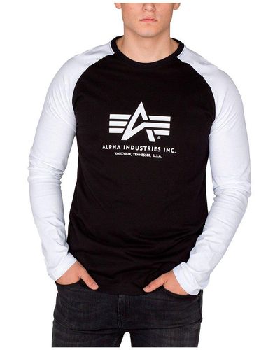 Men's Alpha Industries Long-sleeve t-shirts from $18 | Lyst