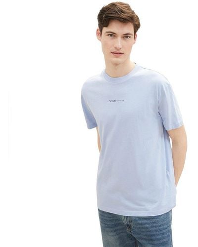 Blue Tom Tailor T-shirts Men | for Lyst