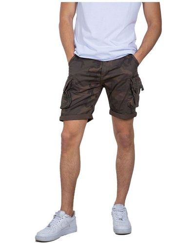 Online Alpha shorts Lyst off | 60% for Casual to Men Industries Sale up |