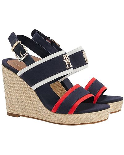 Tommy Hilfiger Wedge sandals for Women | Online Sale up to 60% off Lyst