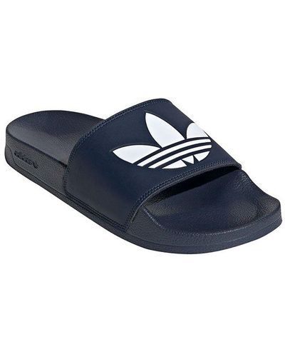 adidas Originals Leather sandals for Men | Online Sale up to 61% off | Lyst