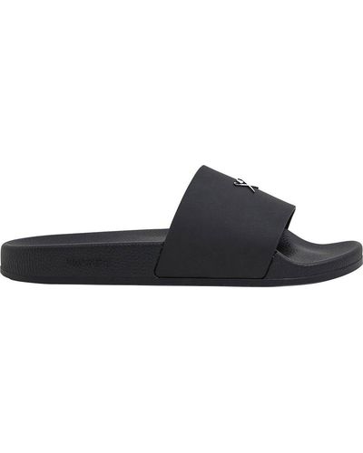 Black Hackett Sandals, slides and flip flops for Men | Lyst