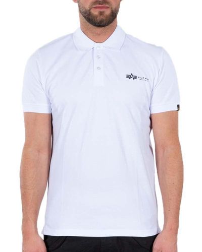Online Alpha Men up | Polo off Lyst Sale 32% shirts | for to Industries