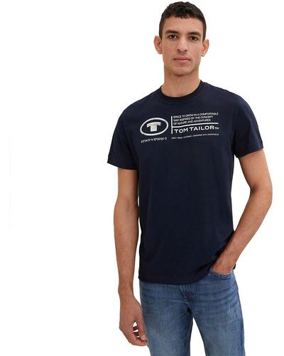 Tom Lyst Men for | Blue Tailor T-shirts