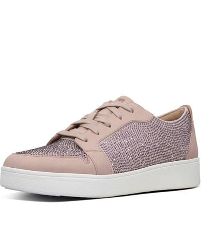 fitflop gold sneakers